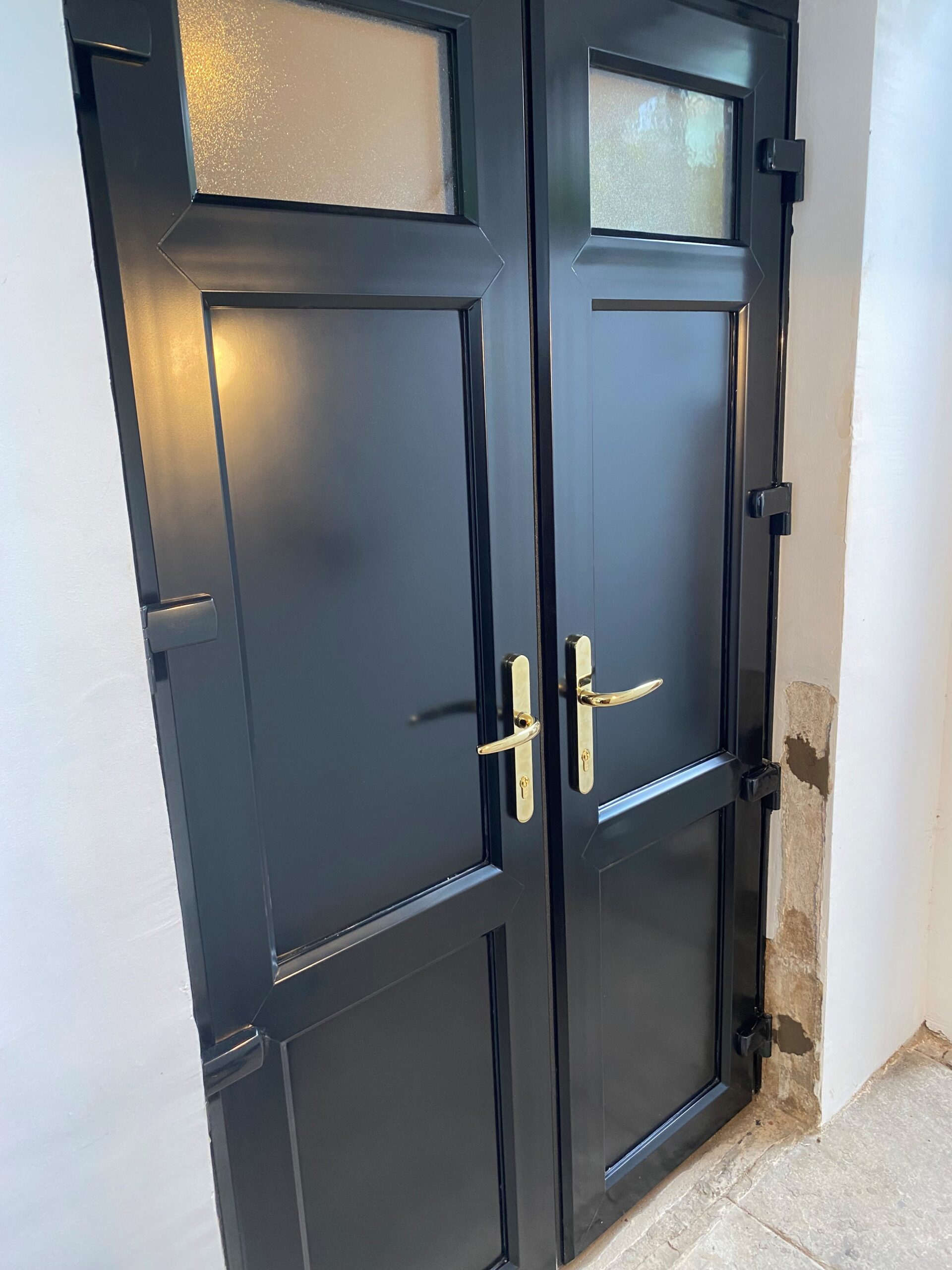 StormMeister double doors anthracite grey